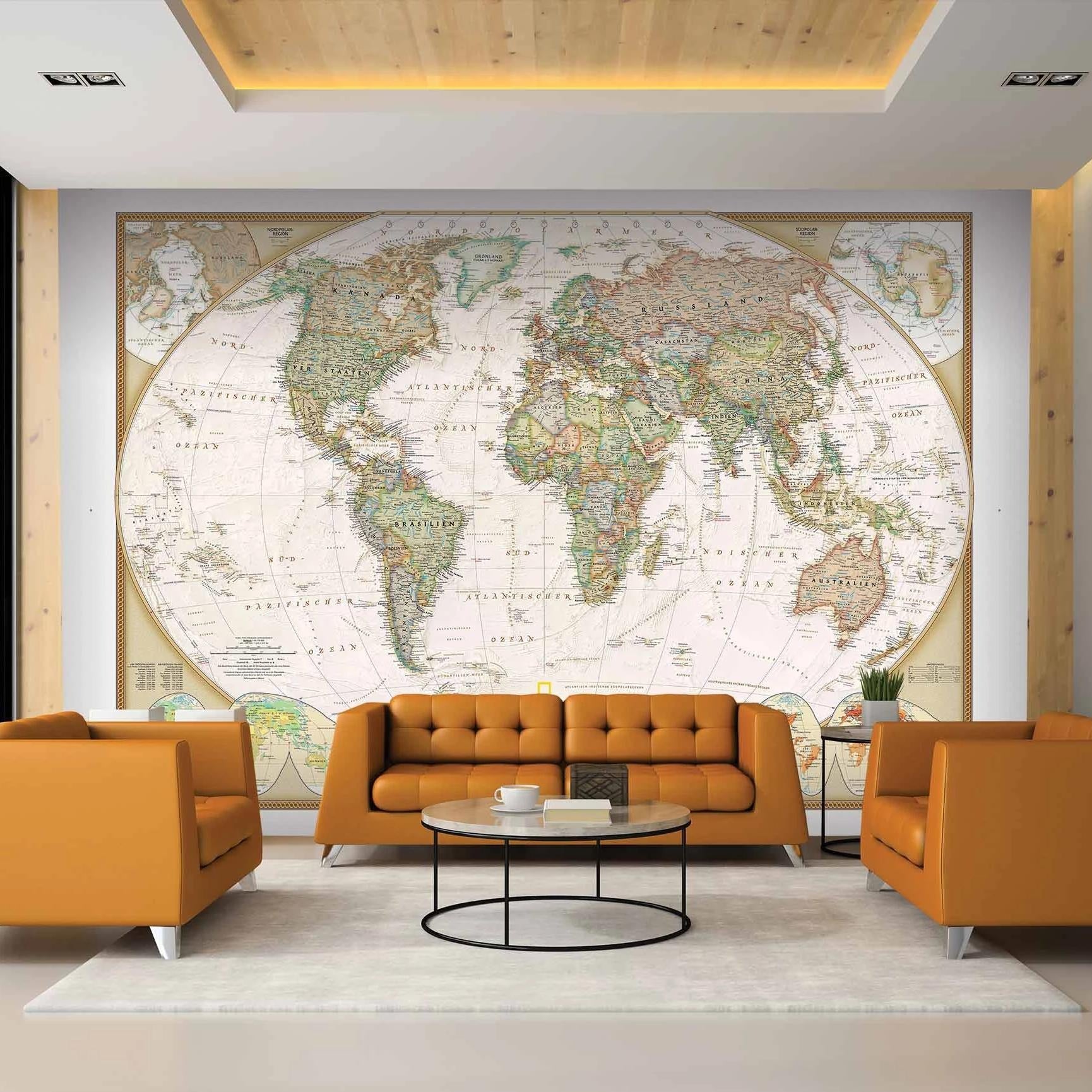 Tapisseries murales de carte du monde vintage suspendus Hippie tapisserie couvre-lit tapis de