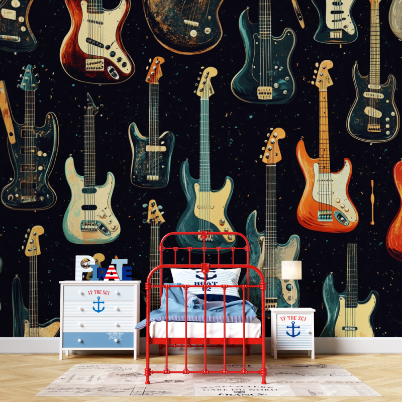 Papier peint rock garcon567