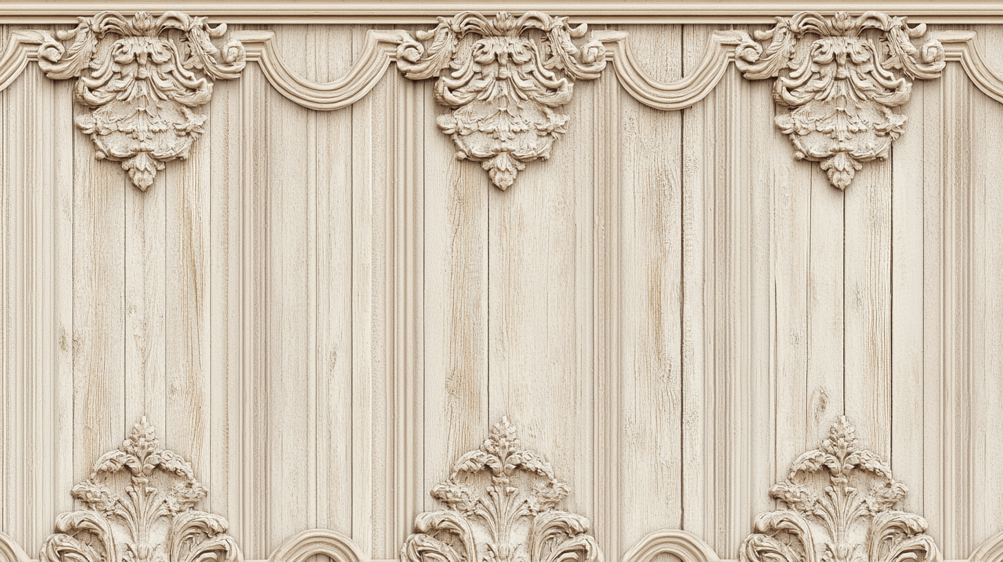 Papier Peint Trompe L Oeil Boiserie