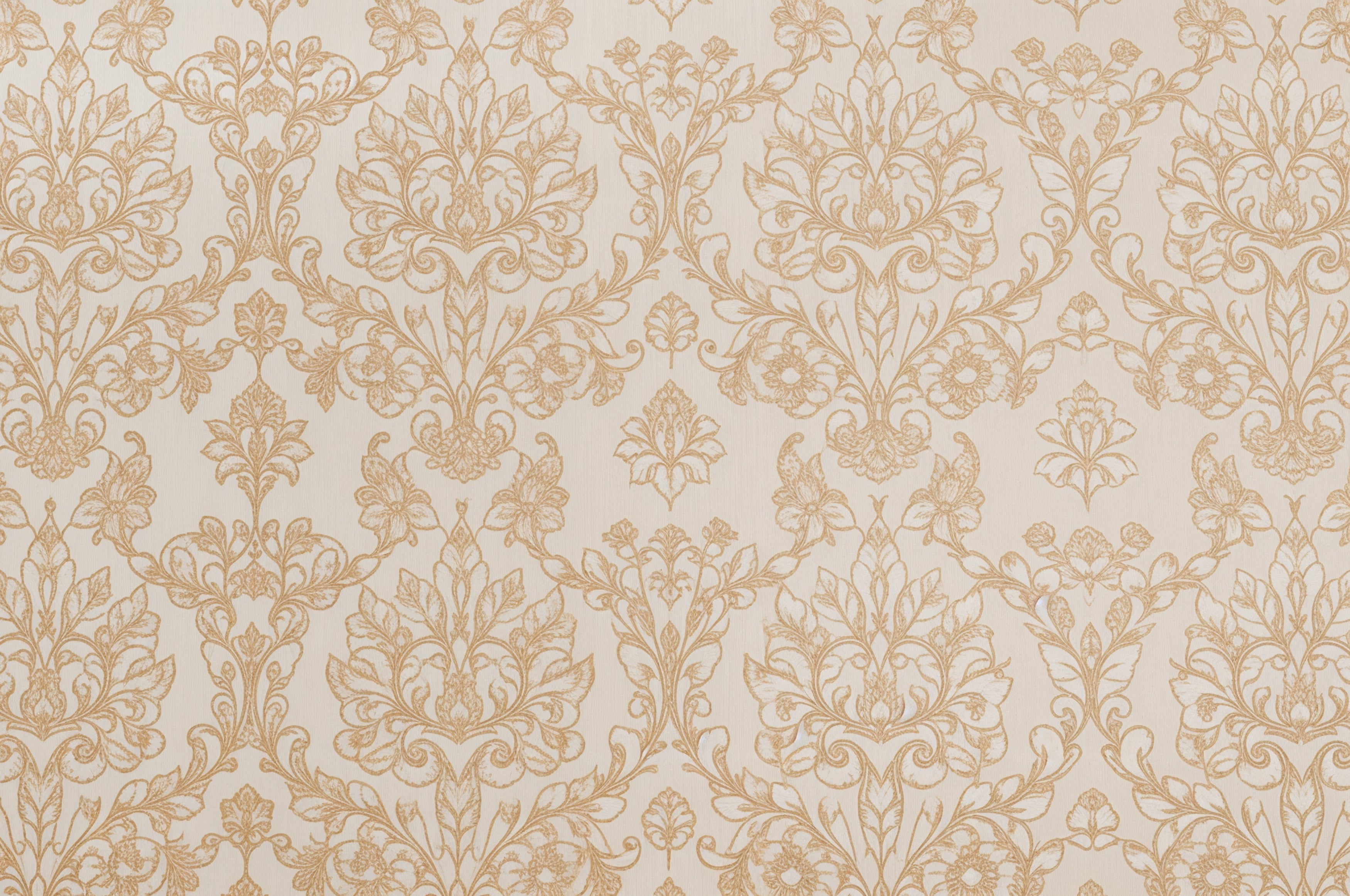 Papier Peint Doré Baroque