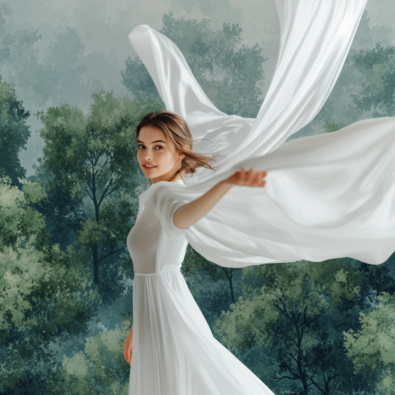 Papier peint arbre nature modele