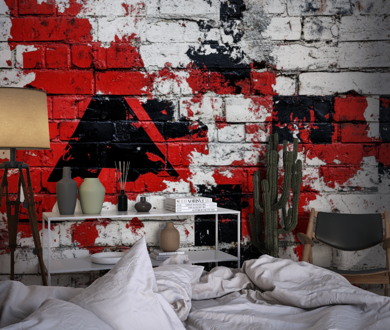 Papier peint gamer good vibes univers chambre dado1