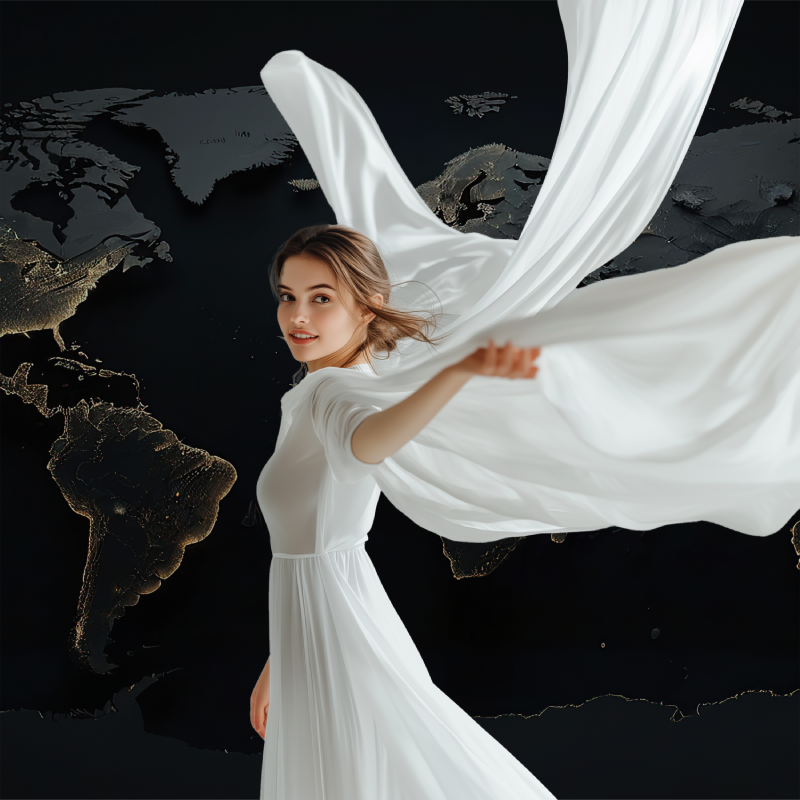 Papier peint carte du monde noire modele