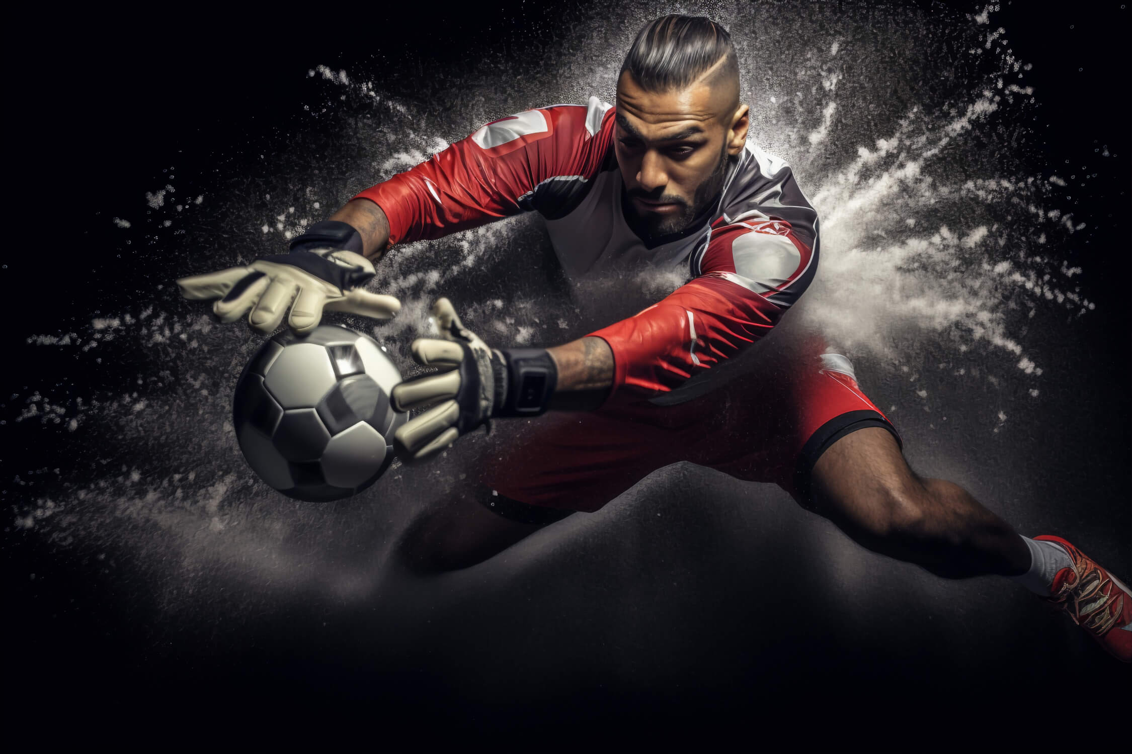 Papier Peint Garçon Grafitti Foot