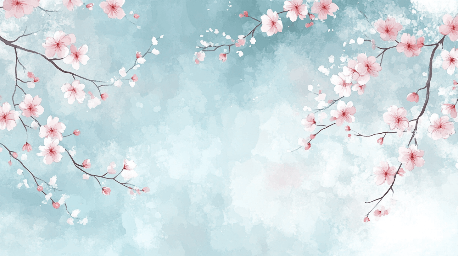 Papier Peint Fleur Cerisier