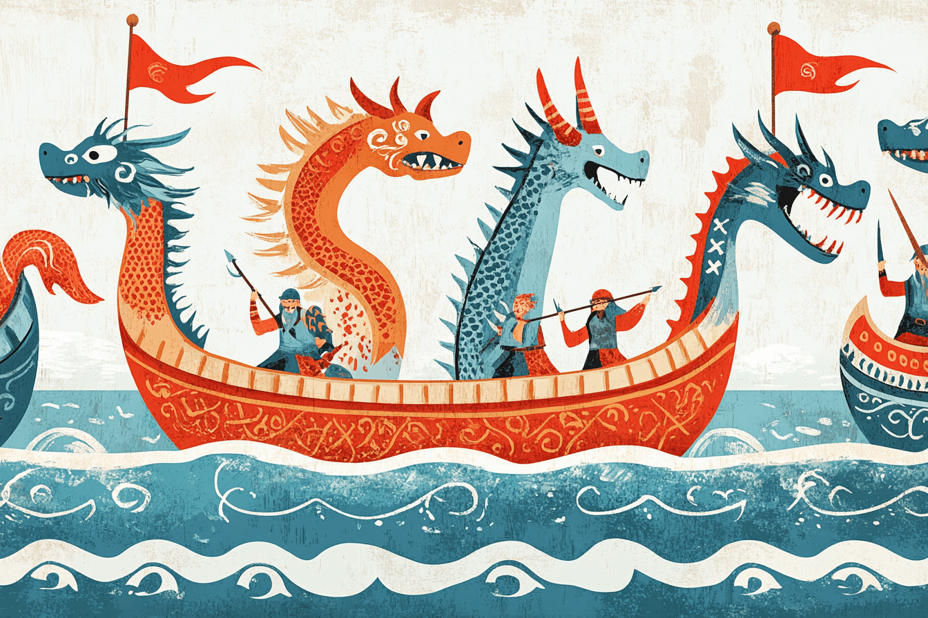 Papier Peint Garçon Classique Marin Viking