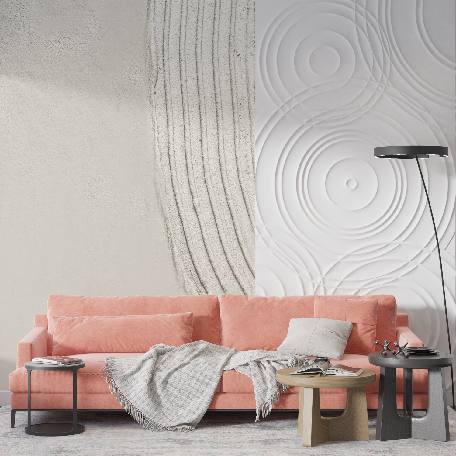 Papier peint pour chambre cocooning mur