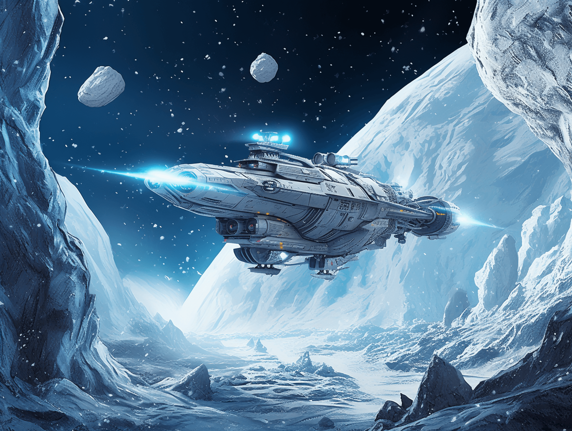 Papier Peint Espace Star Wars