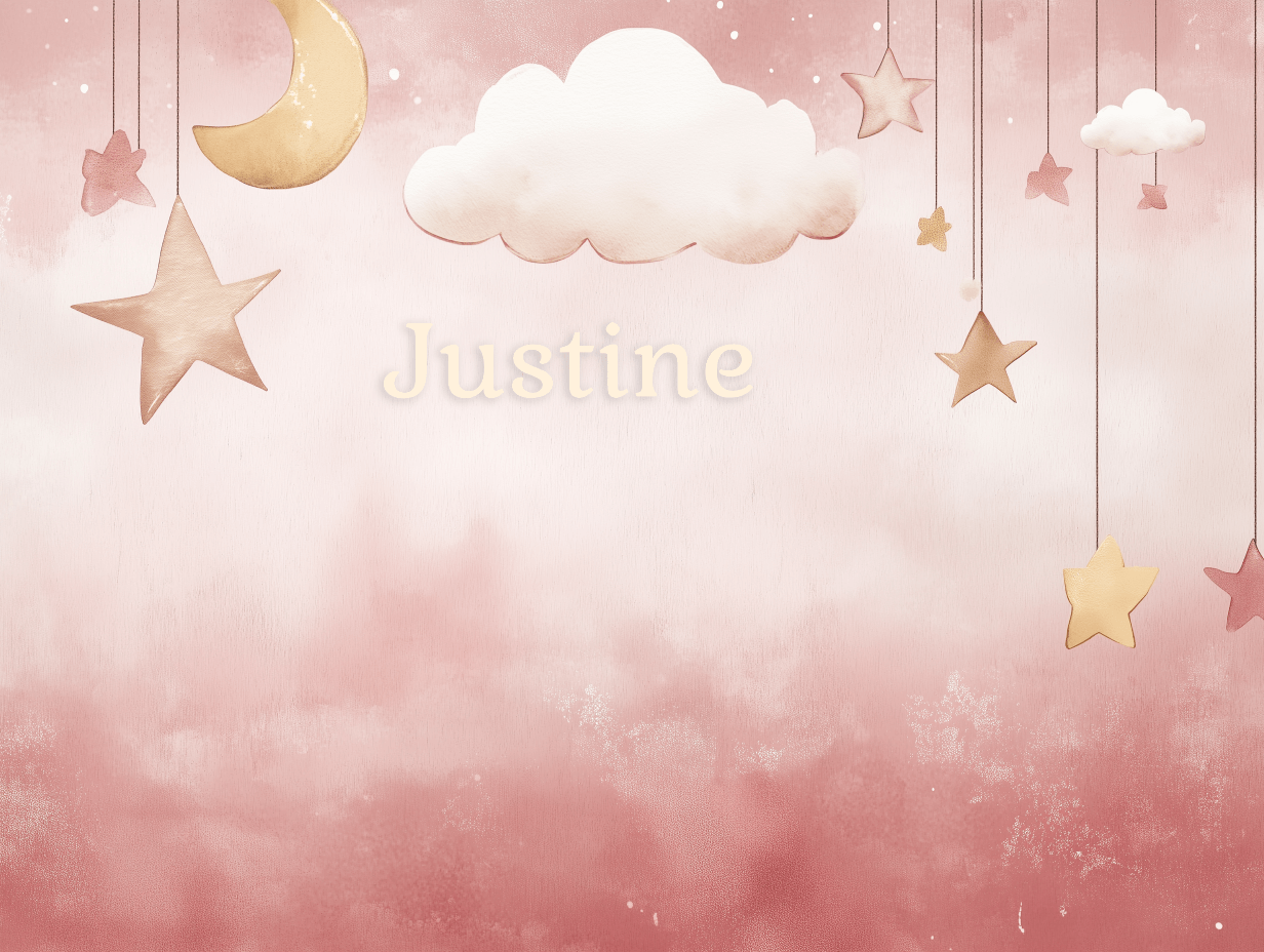 Papier Peint Prénom Rose