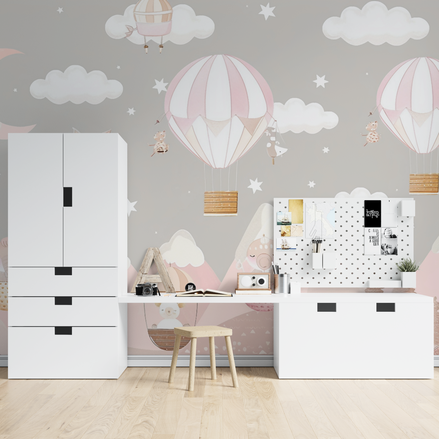 Papier Peint Chambre Enfant Fille - tapisserie hero