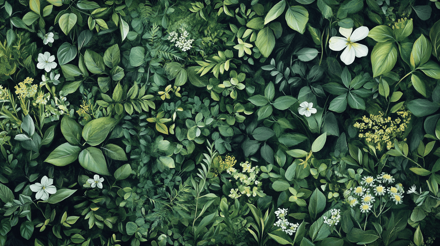 Papier Peint Trompe L Oeil Vegetal