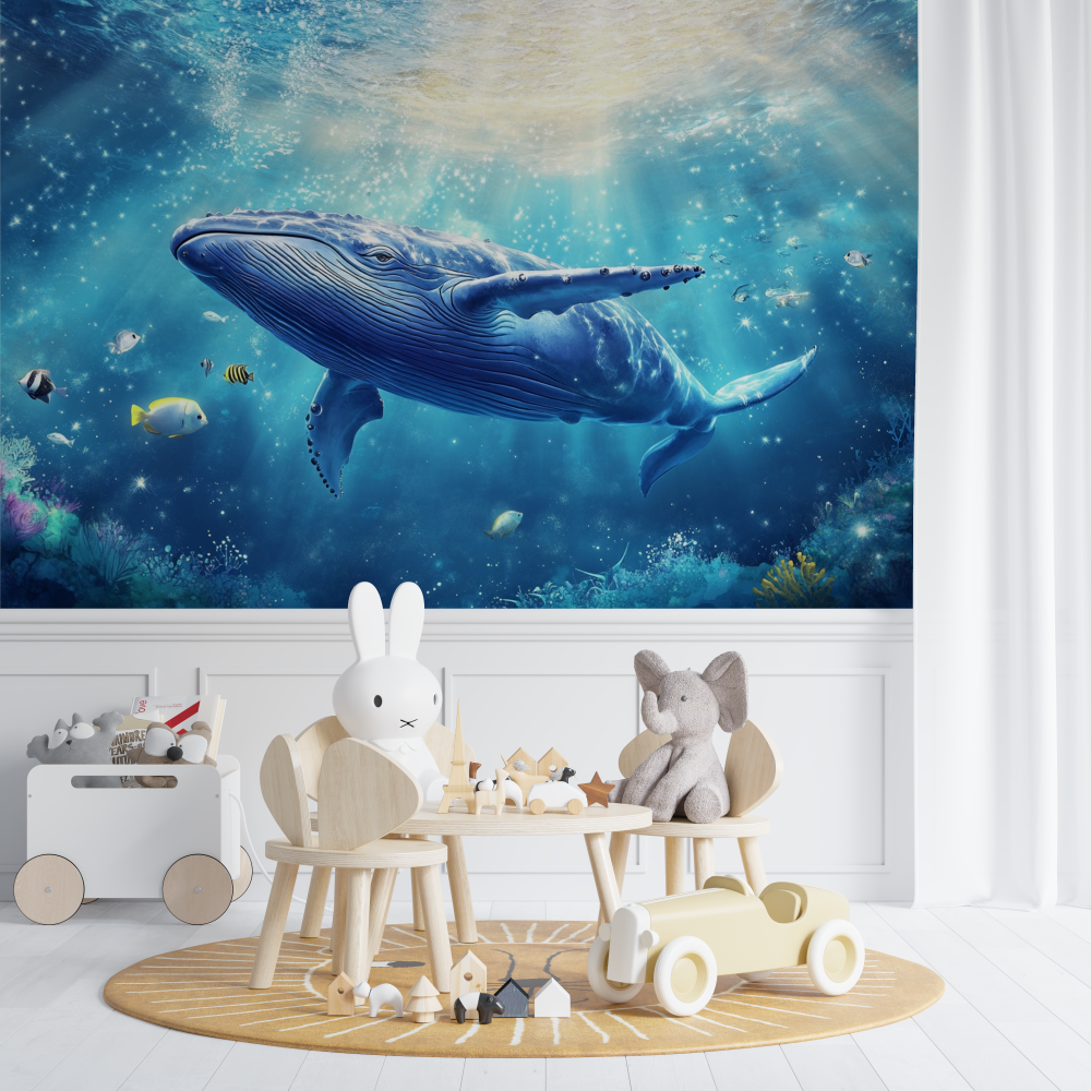 Papier peint marin bebe mer chambre de bebe