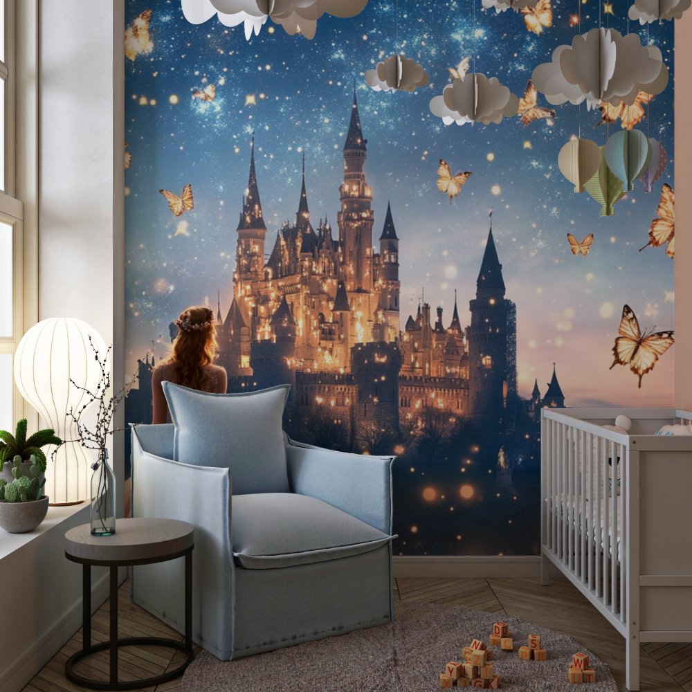 Papier peint princesse adulte chambre de fille