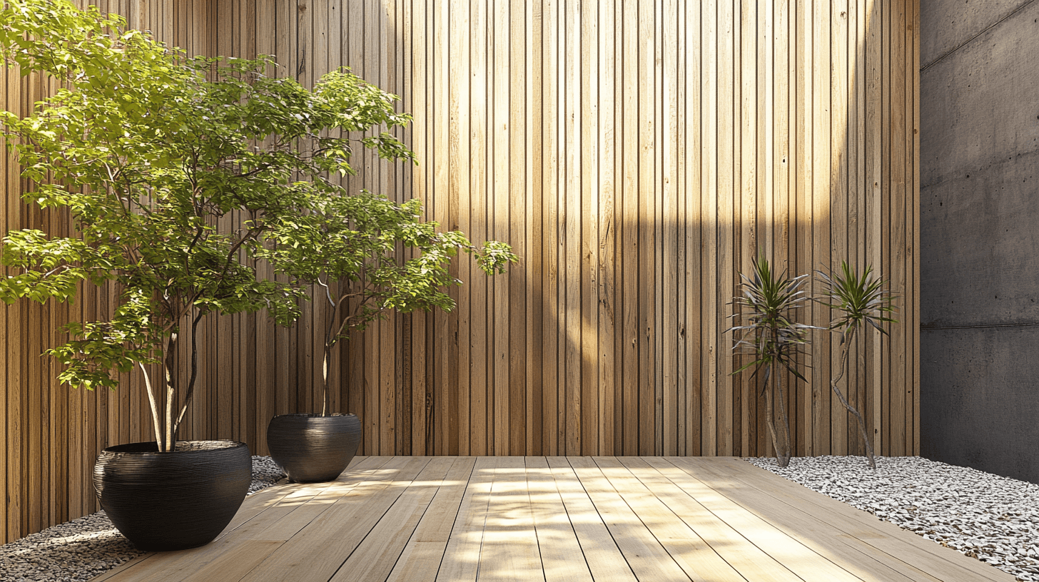 Papier Peint Bois Trompe L'oeil