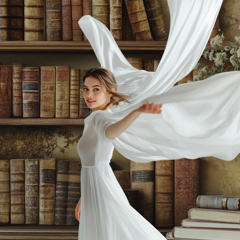 Papier peint vintage trompe oeil modele