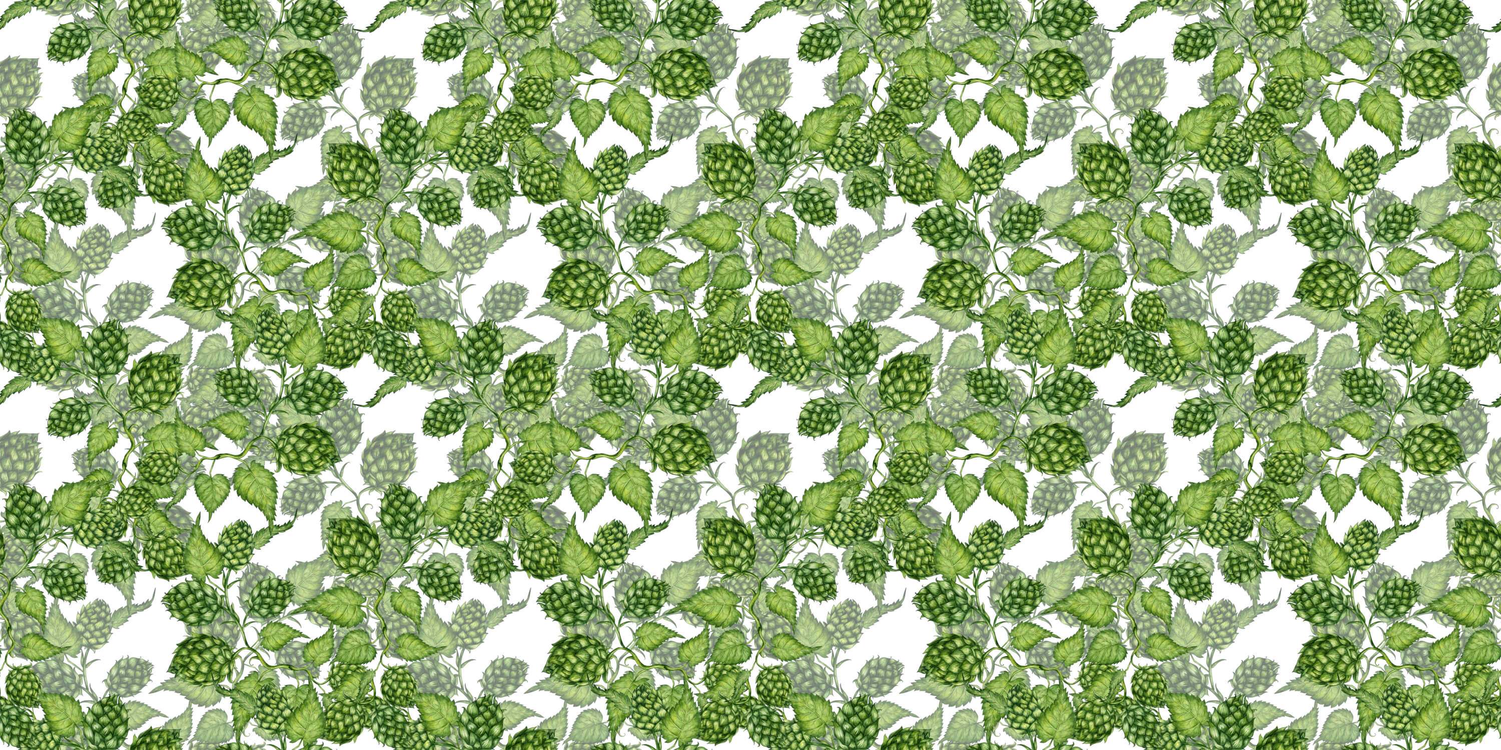 Papier Peint Vert Fleuri