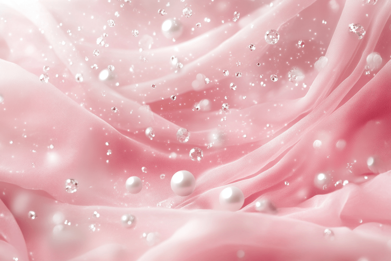 Papier Peint Princesse Voile Rose