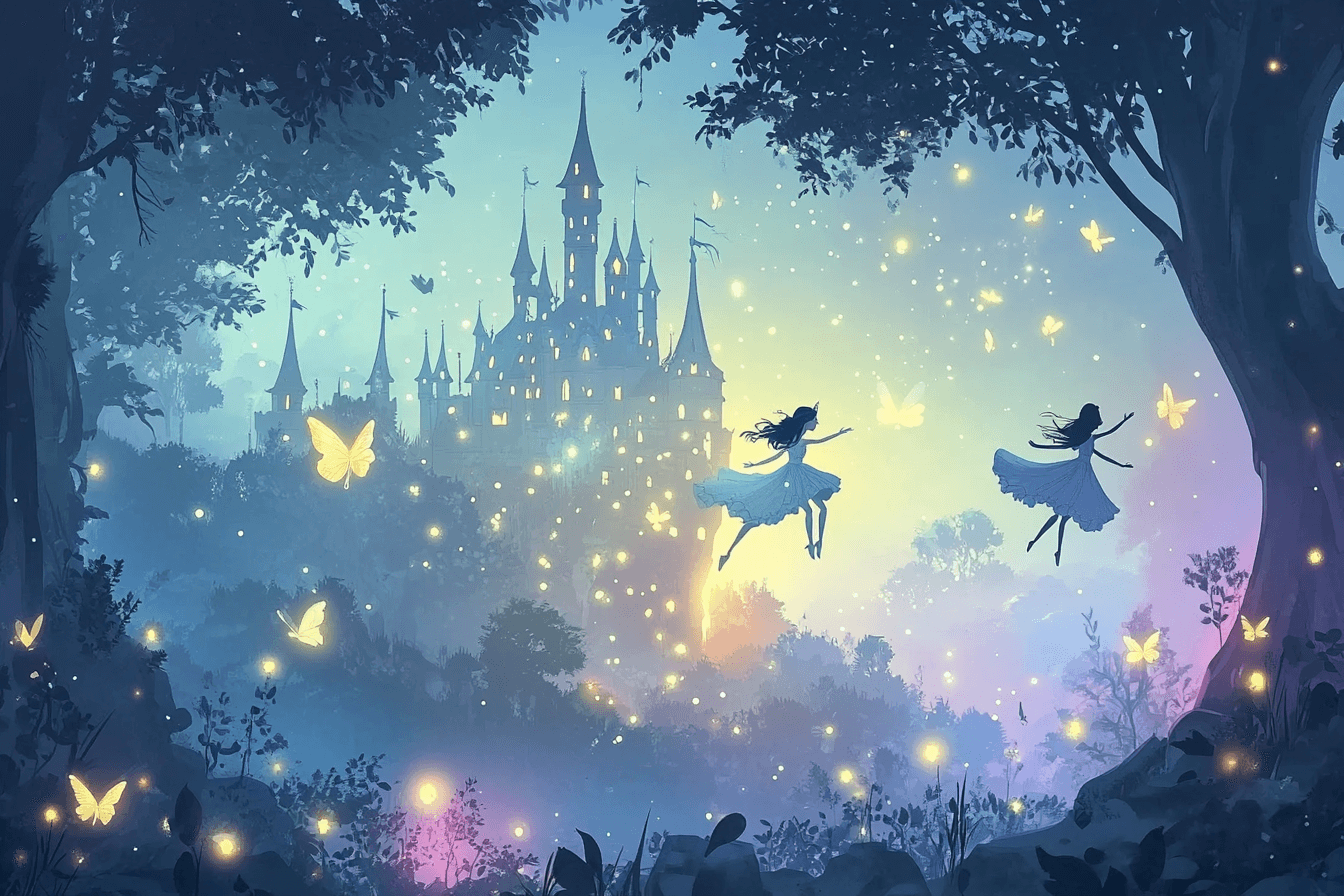 Papier Peint Princesse Féerique