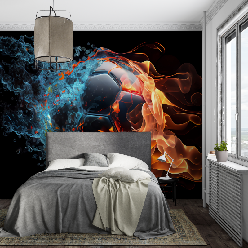 Papier peint xxl foot piece ados