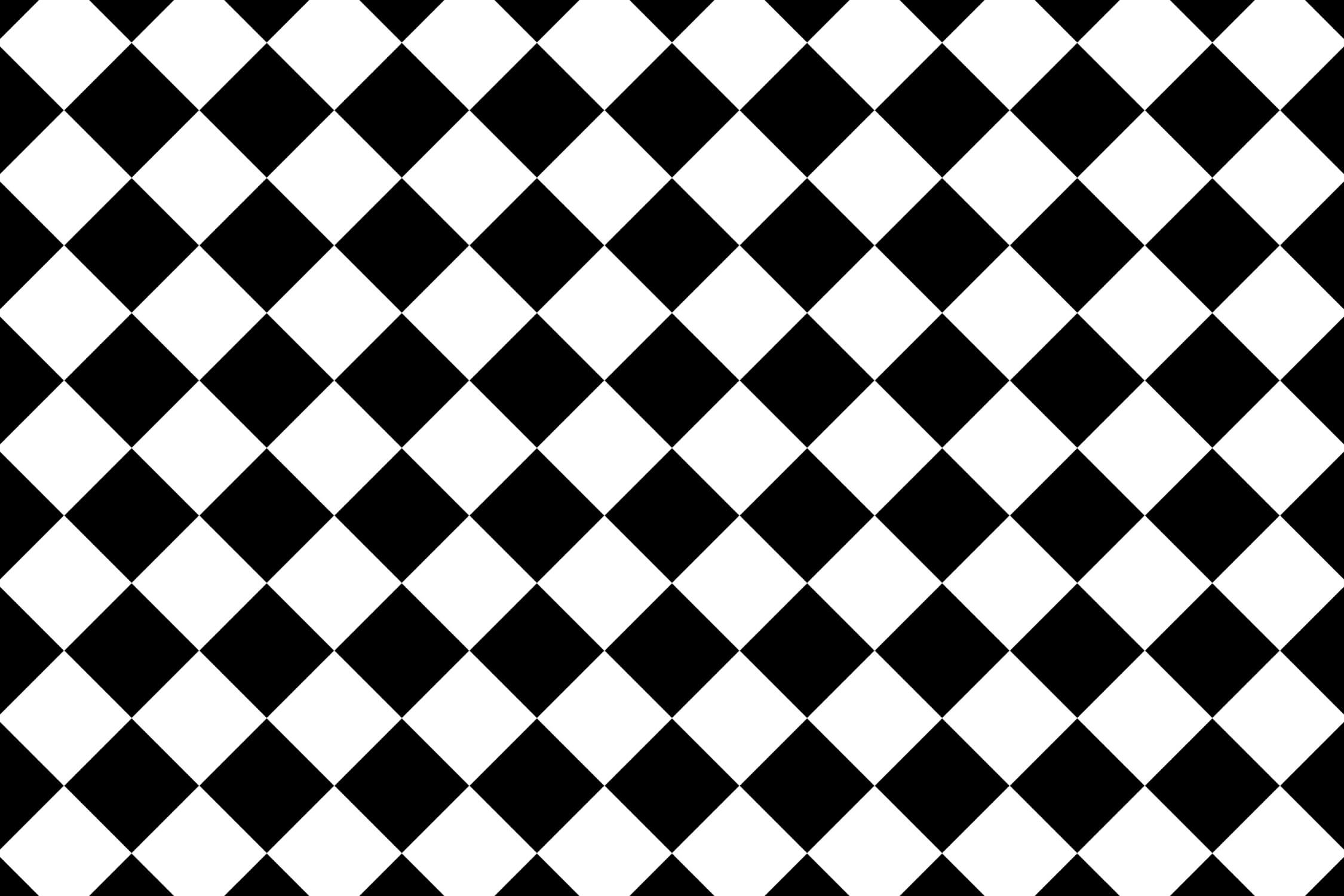 Papier Peint Losange Noir