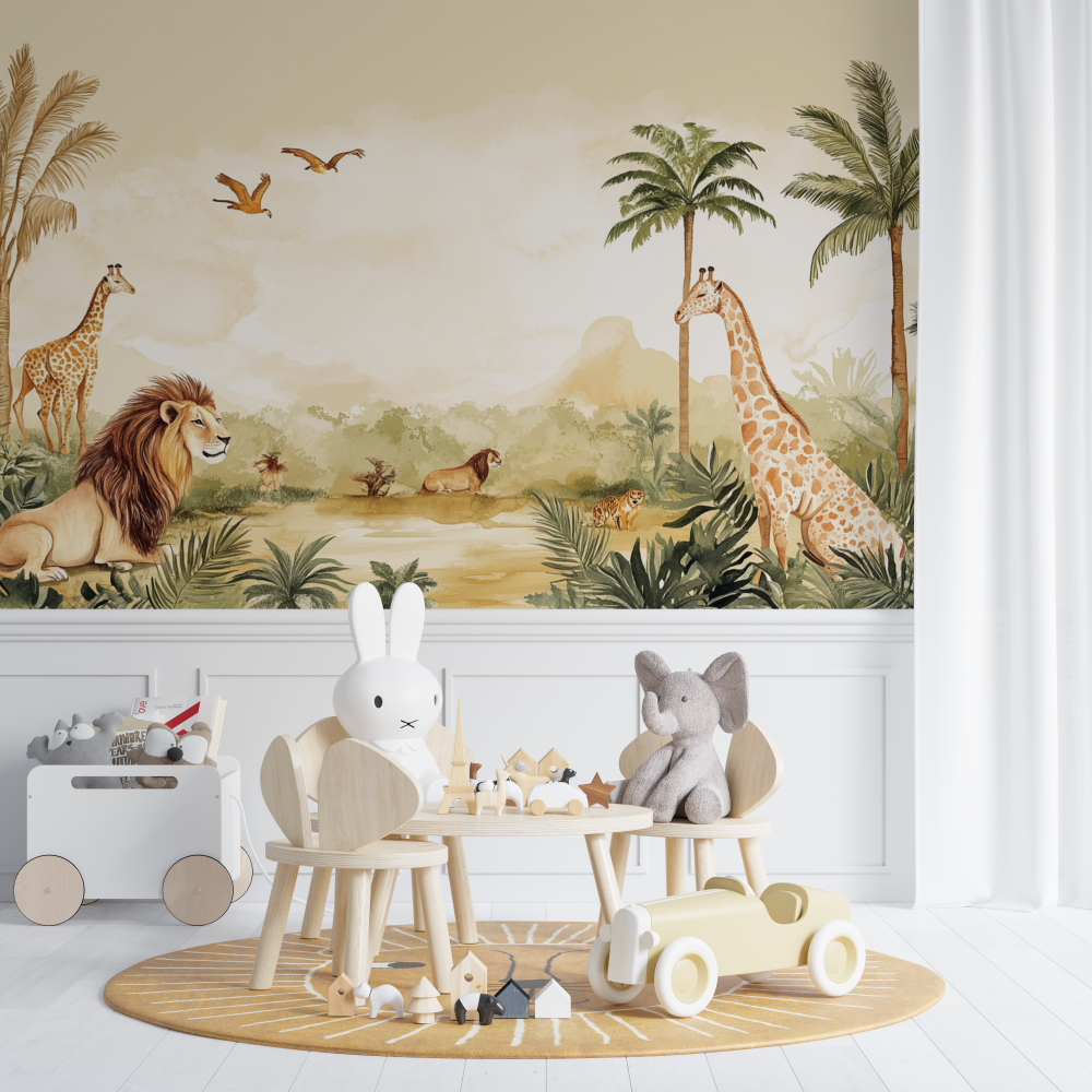 Papier peint this is africa chambre de bebe