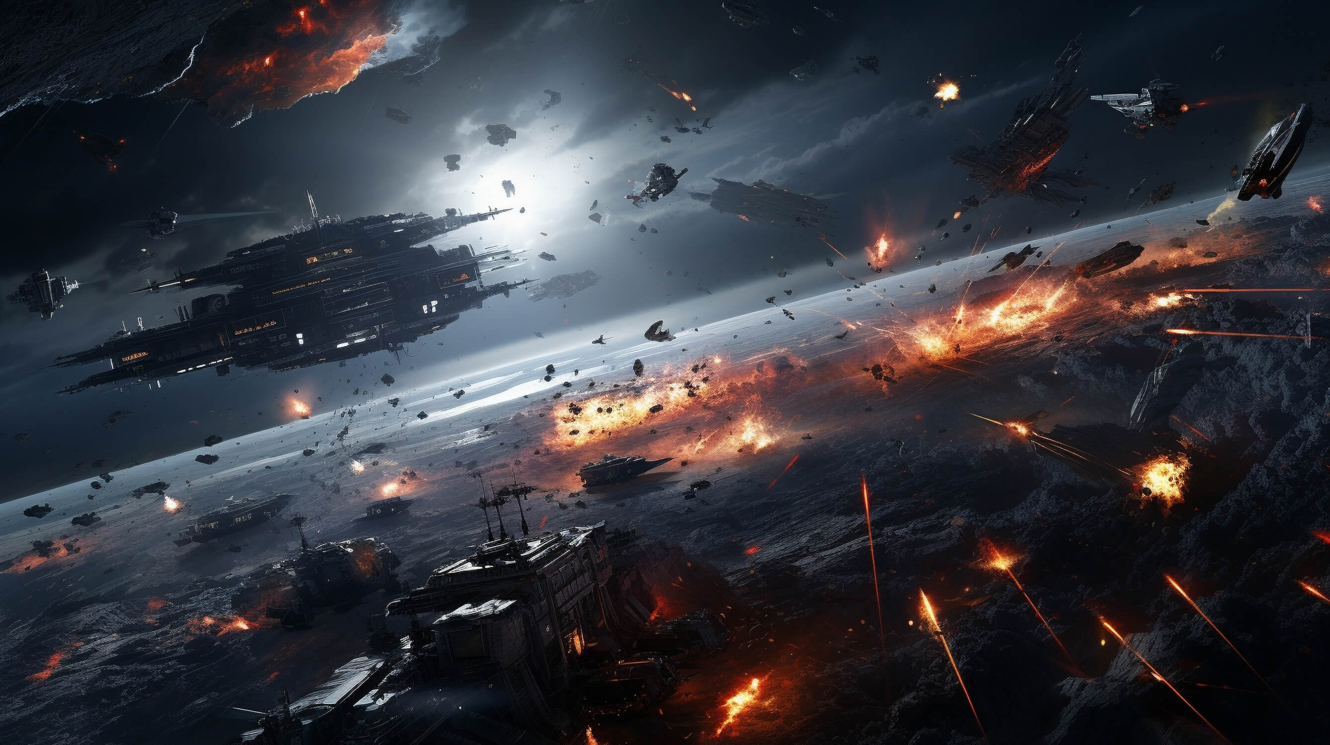 Papier Peint Bataille Star Wars