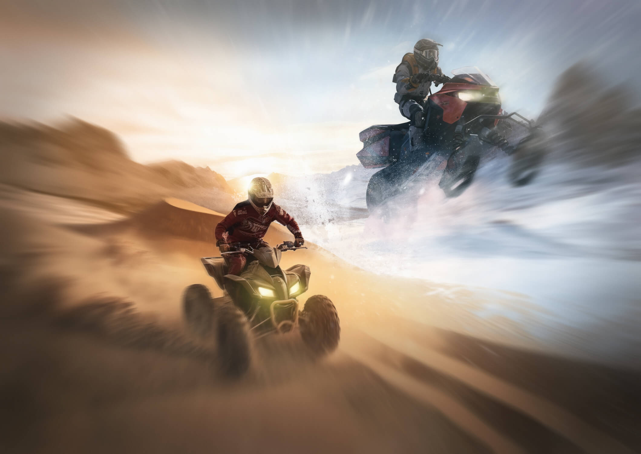 Papier Peint Garcon Moto Quad