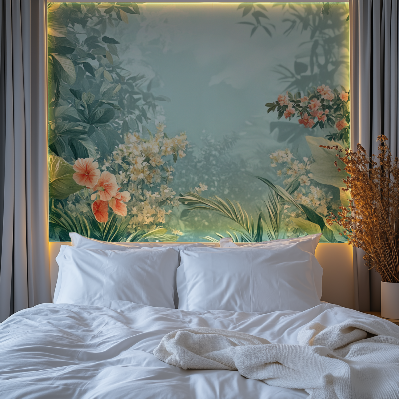 Papier peint vintage scenolia chambre premium