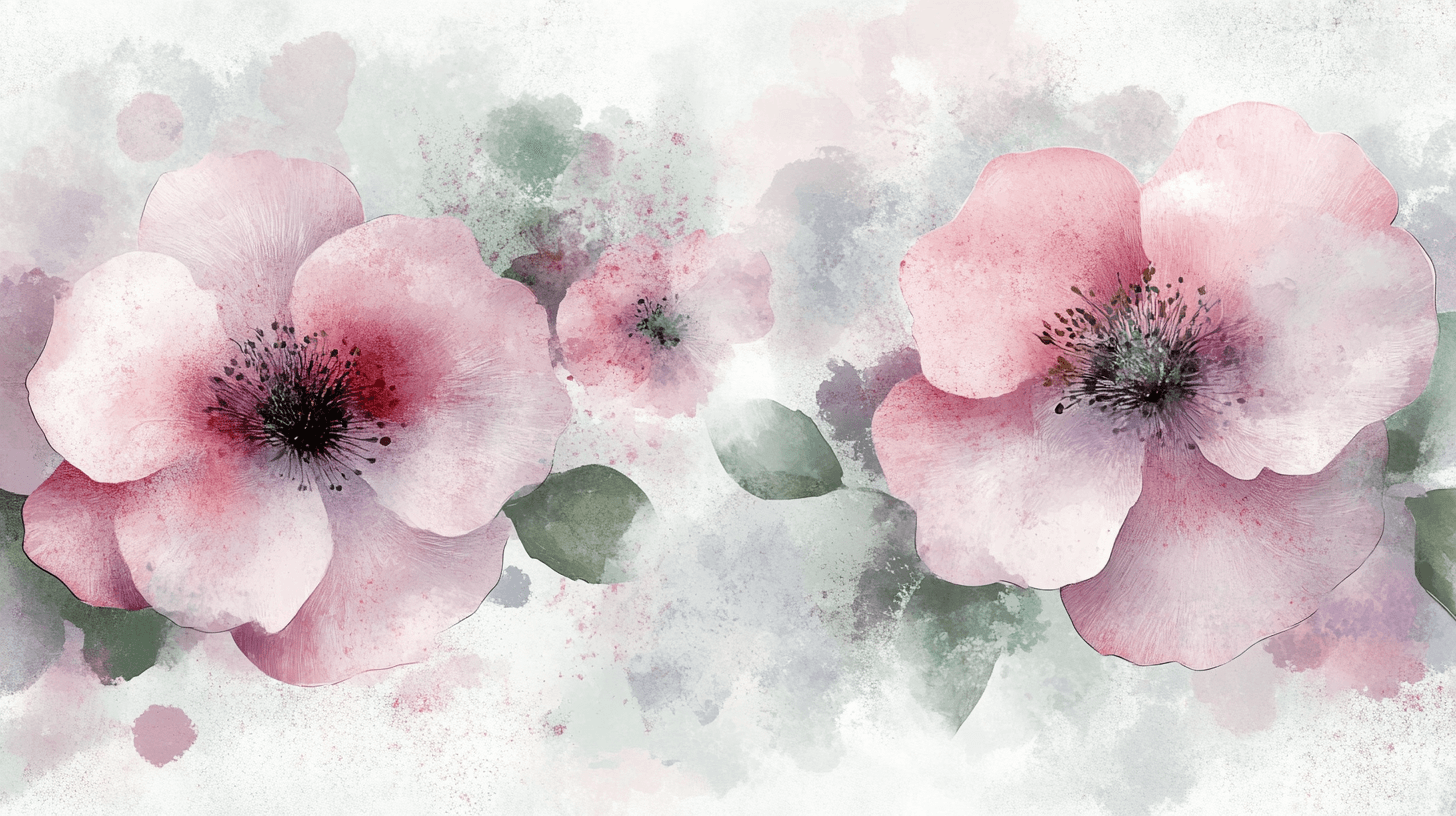 Papier Peint Fleur Geante