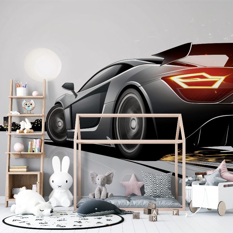 Papier peint panoramique voiture 12