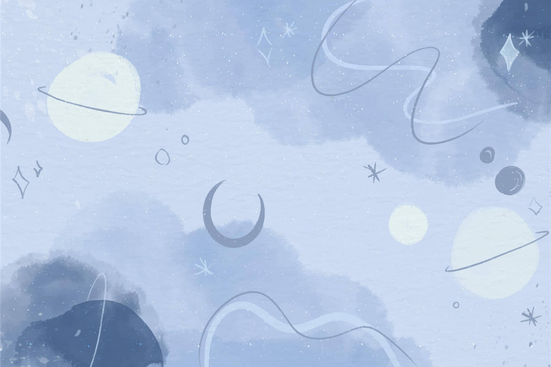 Papier Peint Espace Planete Enfant