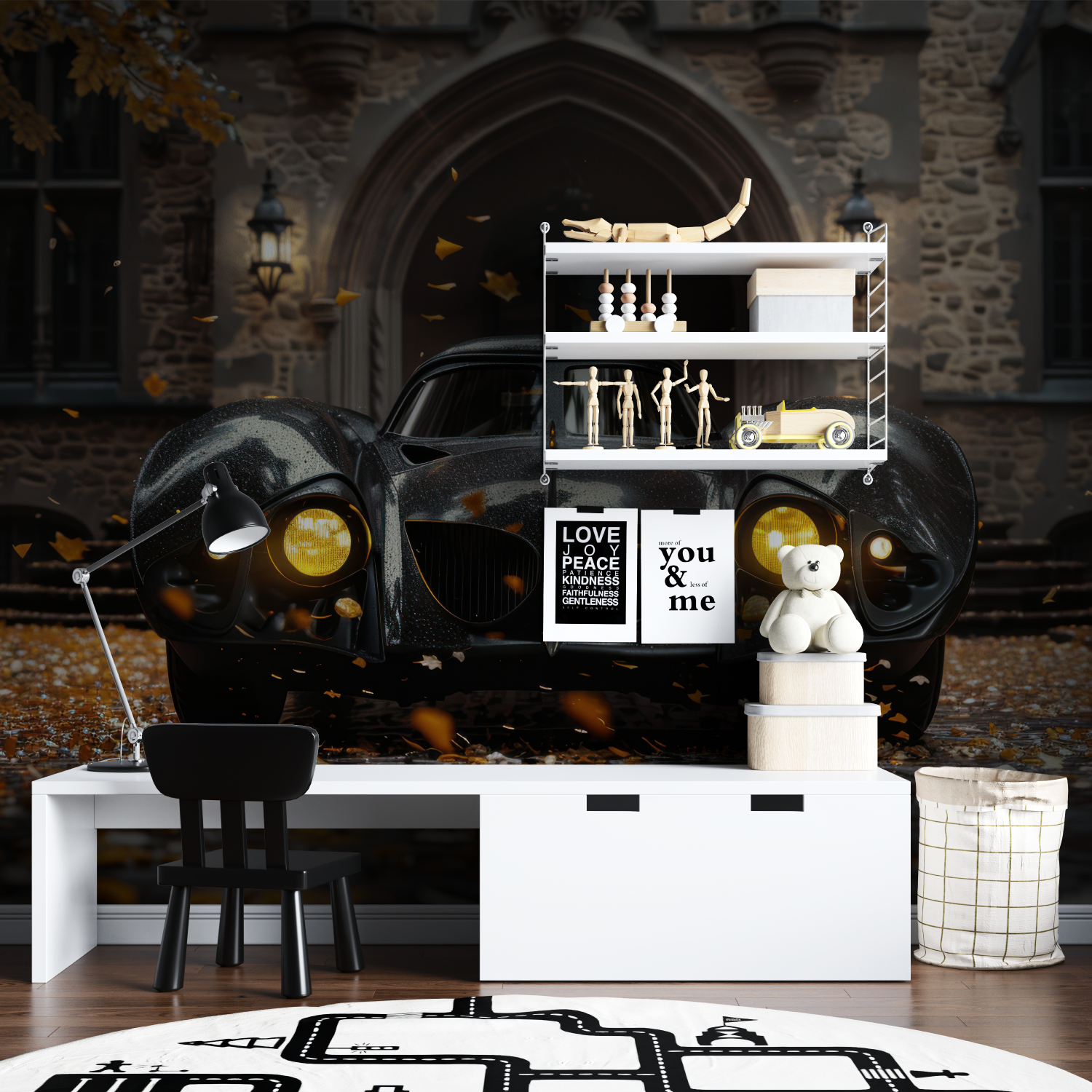 Papier peint hd voiture collection tapisserie garcon