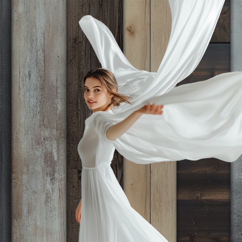 Papier peint vintage facon bois modele