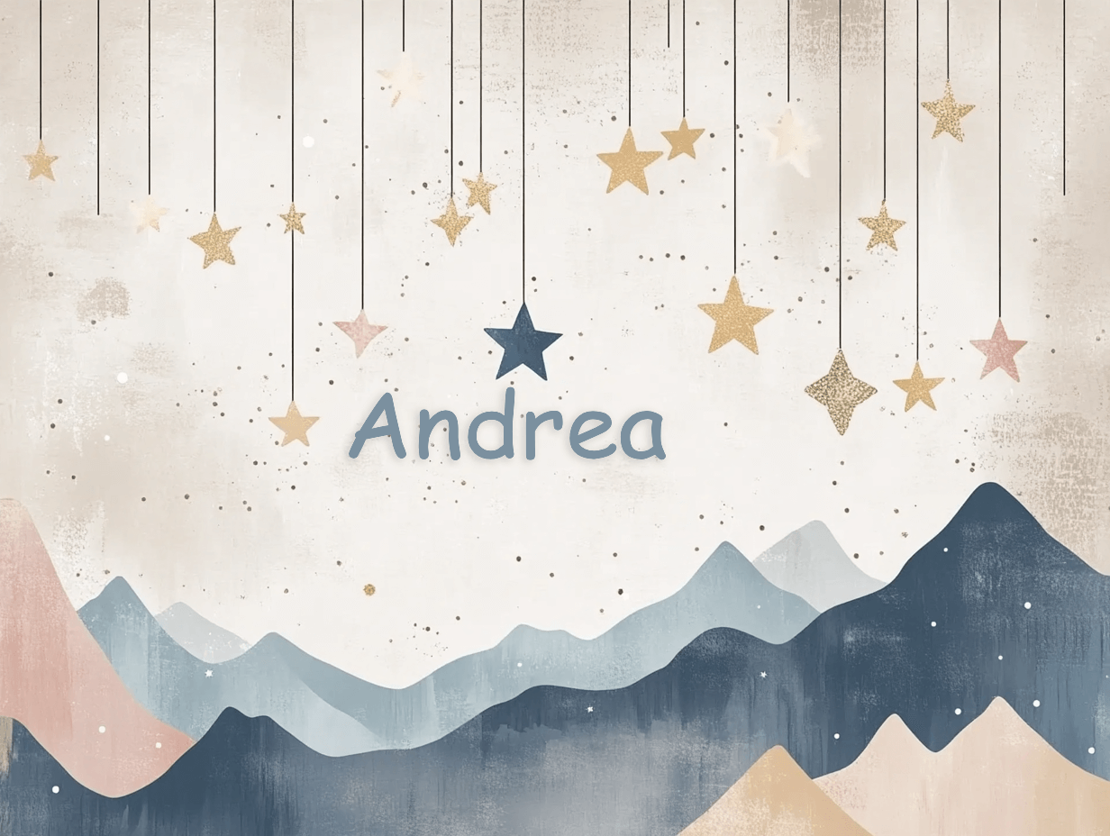 Papier Peint Prénom Scandinave