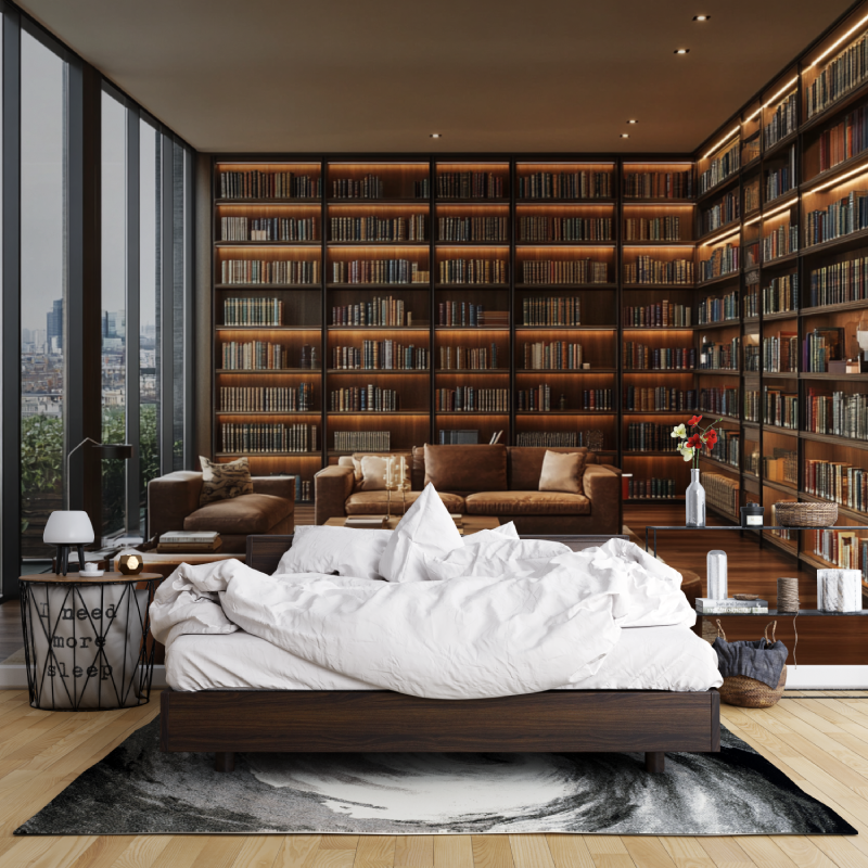 Papier peint trompe loeil wc leroy merlin mur