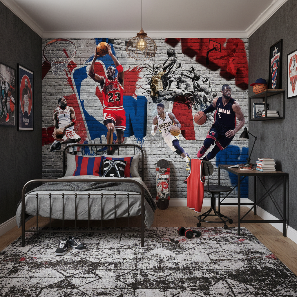 Papier Peint Basket NBA Légende