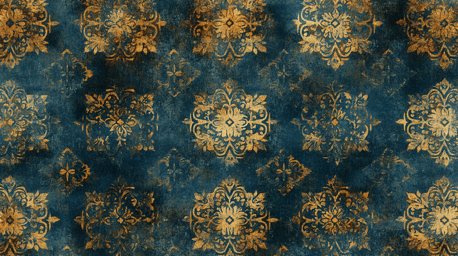 Papier Peint Vintage Forme Géométrique