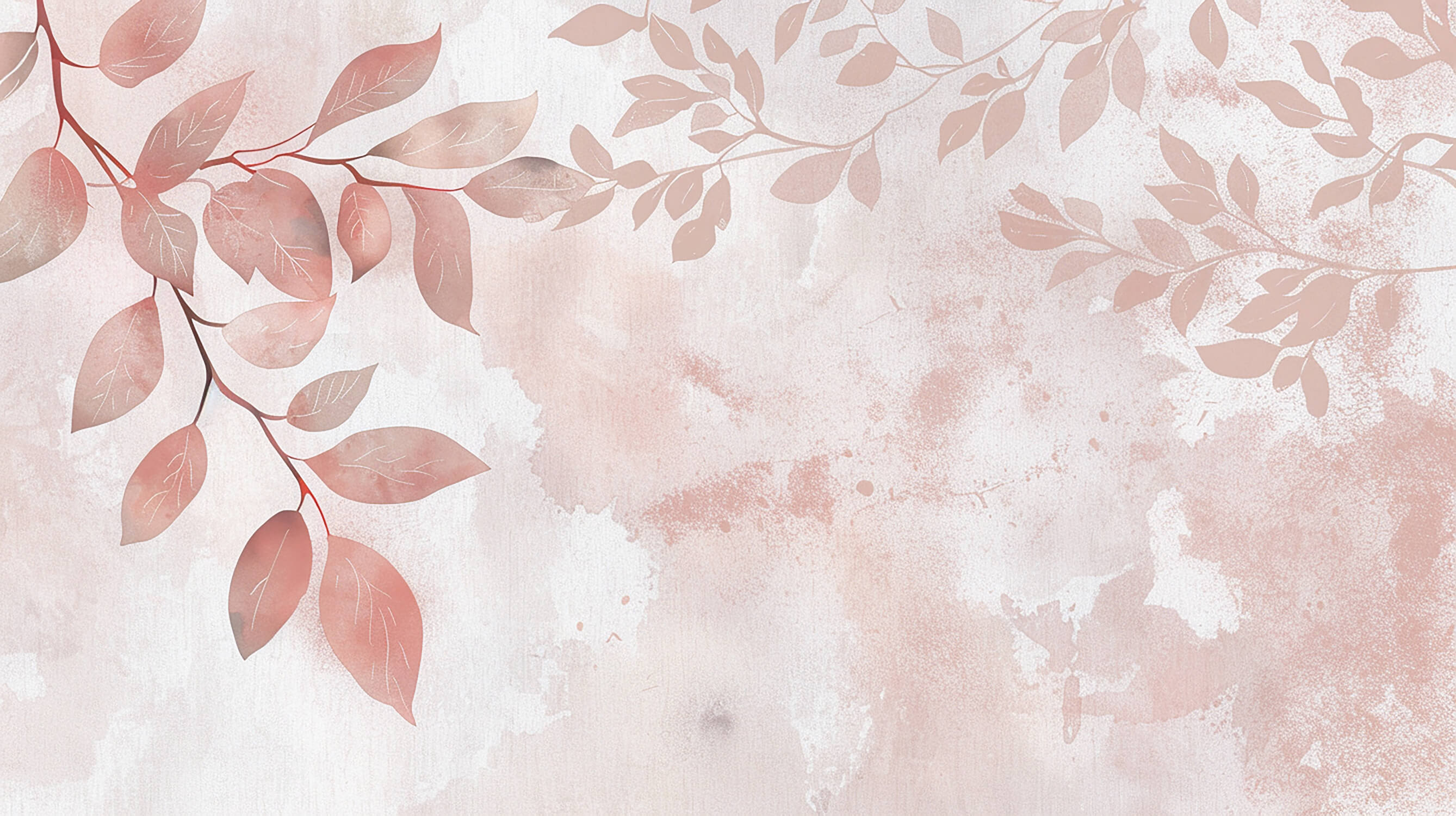 Papier Peint Rose Poudré Et Gris