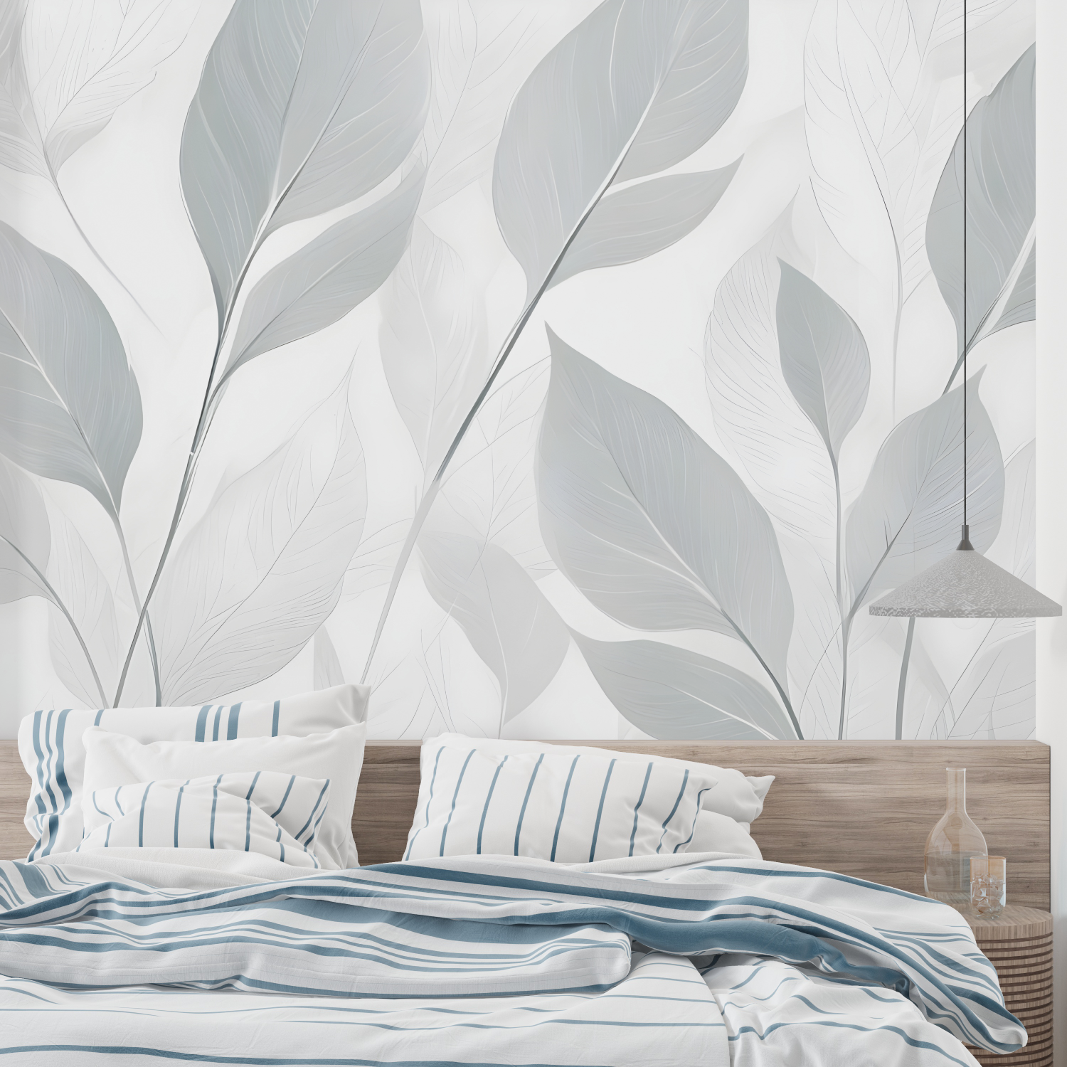 Papier Peint Gris Pour Chambre - sur mesure