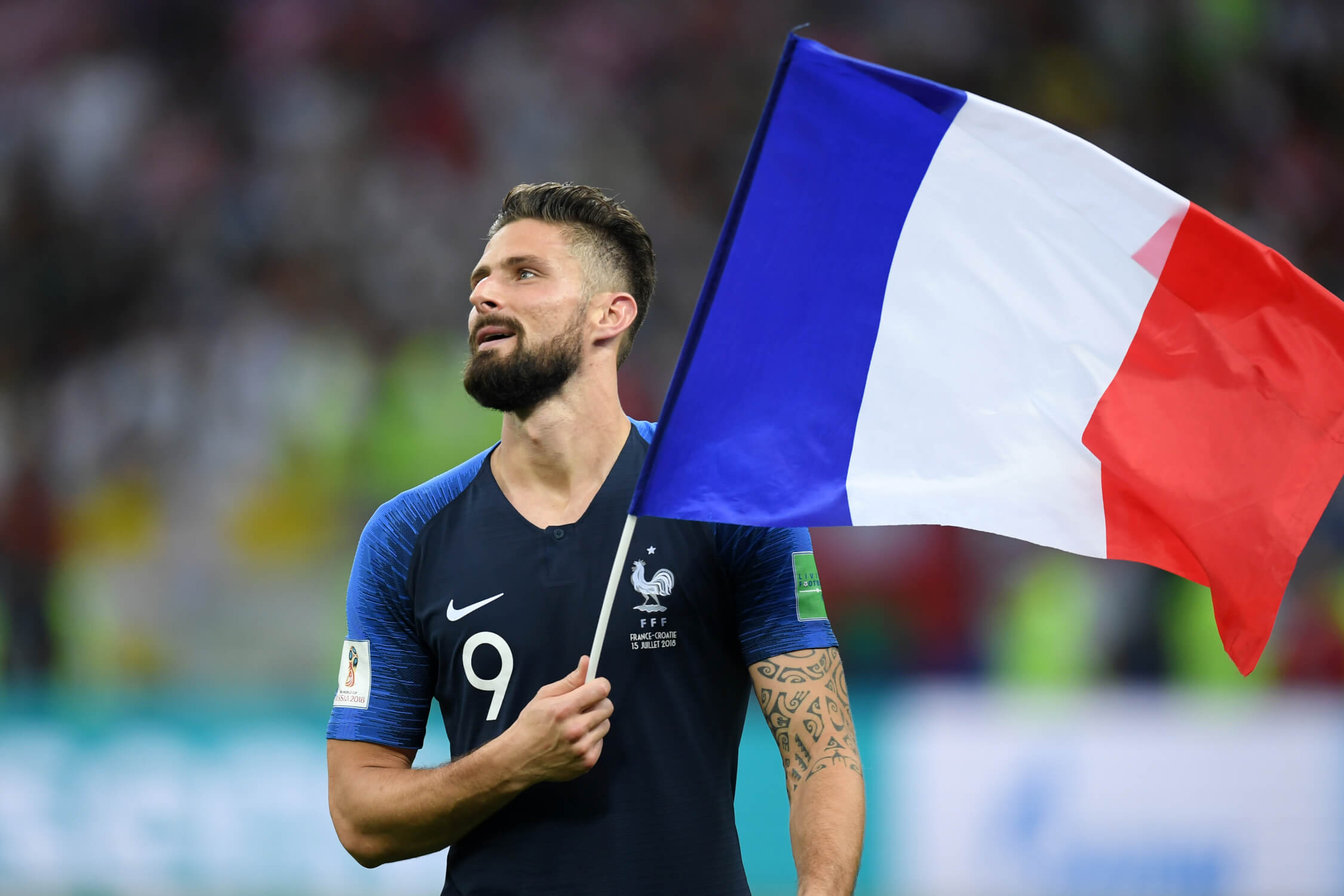Papier Peint Foot Giroud