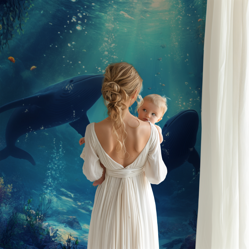 Papier peint marin immersion marine bb123