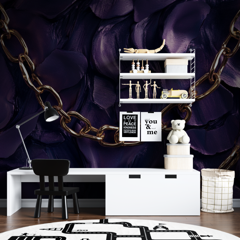 Papier peint trap music tapisserie chambre ados