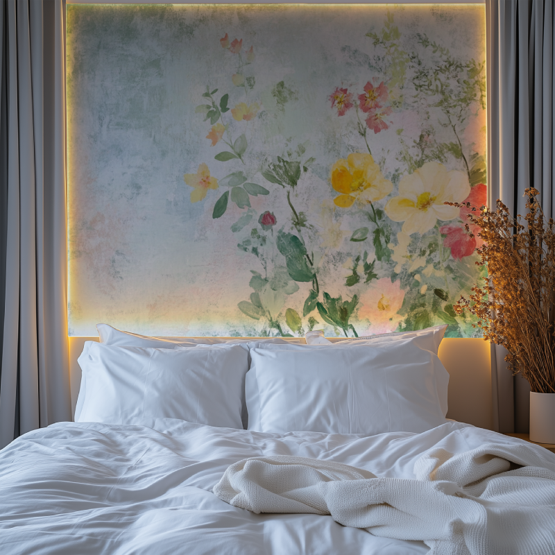 Papier peint fleur allemand chambre tendanc