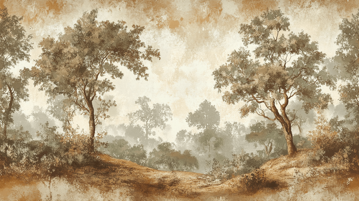 Papier Peint Vintage Nature