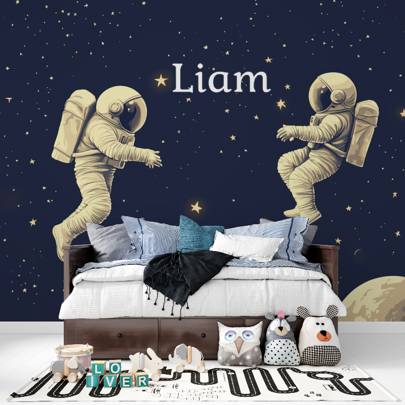 Papier peint prenom ado tapisserie pour ado