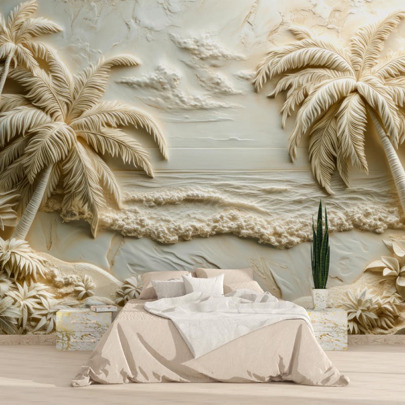 Papier peint scandinave cocooning tapisserie 2025