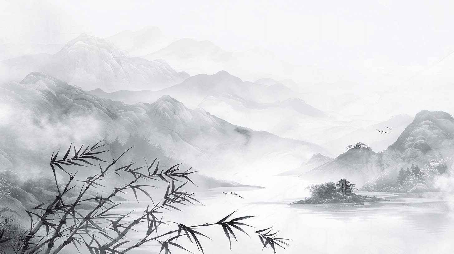 Papier Peint Montagne Artistique Annecy Gris