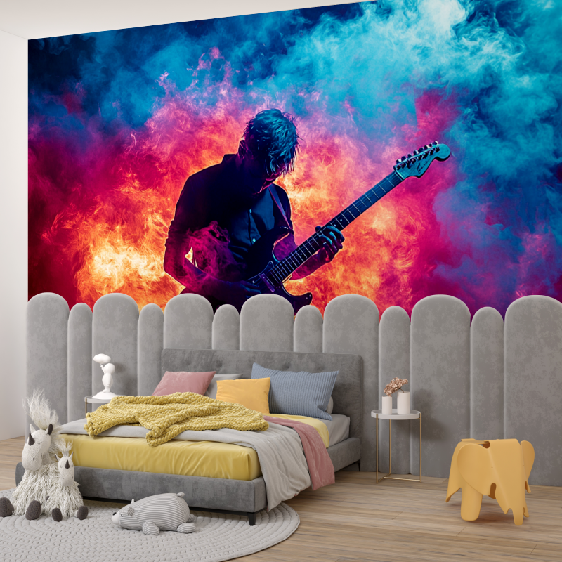 Papier peint rock star garcon345