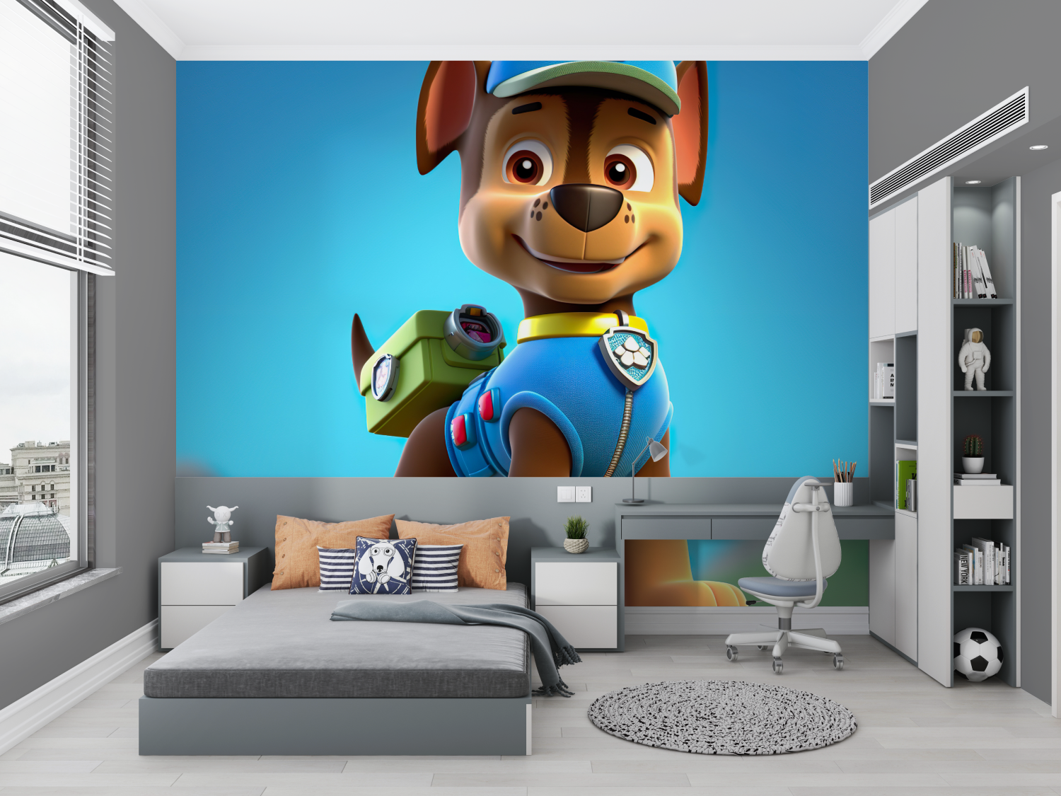 Papier peint pat patrouille pour chambre chambre petit