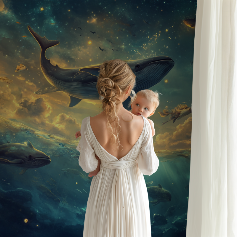 Papier peint marin voyage oceanique bb123